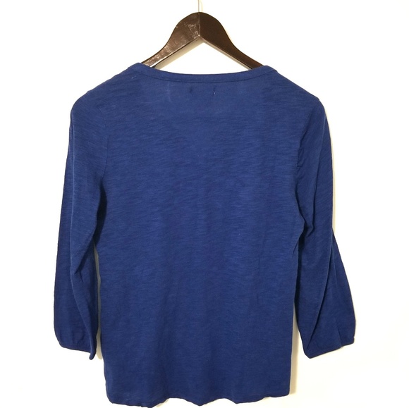 Lucky Brand Embroidered Blue Tunic - Picture 6 of 6